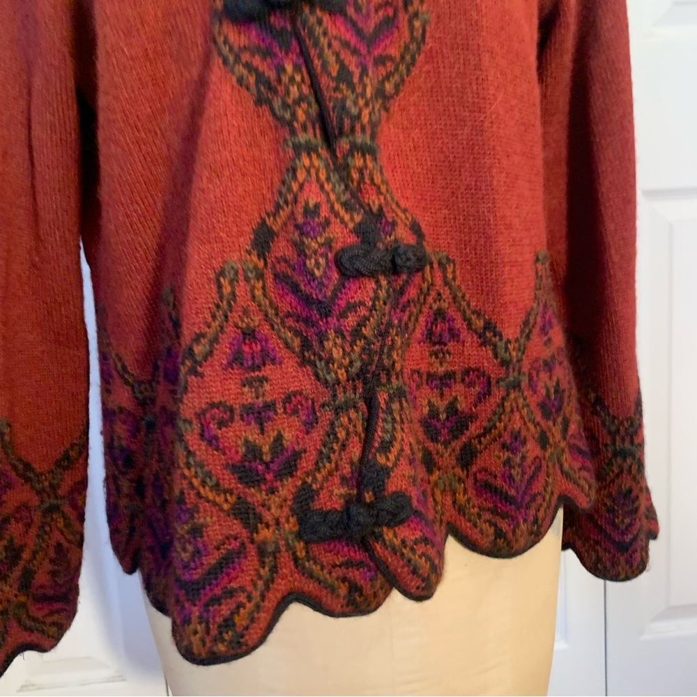 Peruvian Connection Alpaca Wool Patterned Women's… - image 4